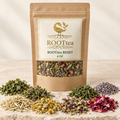 ROOTtea Reset loose-leaf herbal tea pouch